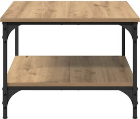 vidaXL Τραπεζάκι σαλονιού Artisan Oak 55 x 55 x 40 cm
