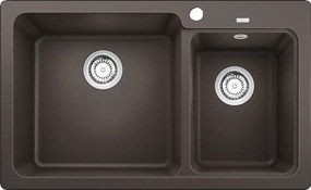 Blanco Naya 8 - Νεροχύτης Κουζίνας Γρανίτη 81,5x50 - Coffee