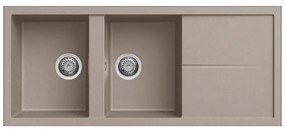 Νεροχύτης κουζίνας UNICO 500 Tortora 43 ELLECI 116x50cm