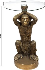 Βοηθητικό Τραπεζάκι (Φ40x52) A-S Wild Monkey 197755