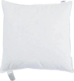 vidaXL Μαξιλάρι με μαξιλάρι Λευκό 50 x 50 cm Φτερό