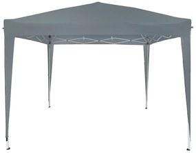 Easy-Up Foldable Party Tent 3 x 3 Meter Gray Hi-point