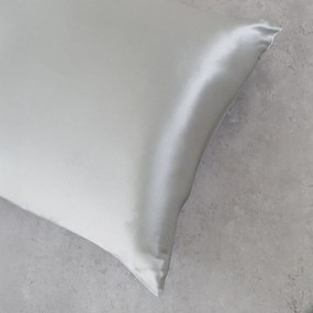 Μεταξωτή Μαξιλαροθήκη Φάκελος (50x70) Rythmos Silk Sleep Γκρι
