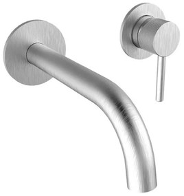 Armando Vicario Industrial Inox Μπαταρία Νιπτήρος Εντοιχισμού 2 Οπών 512045-110