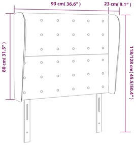 ΚΕΦΑΛΑΡΙ ΜΕ ΠΤΕΡΥΓΙΑ ΚΑΠΟΥΤΣΙΝΟ 93X23X118/128 ΕΚ. ΣΥΝΘ. ΔΕΡΜΑ 3118039