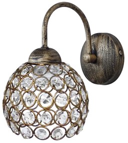Απλίκα Τοίχου Heronia Chris 01-0266 Bronze