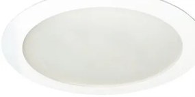 Φωτιστικό Πάνελ Χωνευτό Slim LED 18W Λευκό 3000K Φ22,5cm Panel Slim 225 UGR Interlight-20852-Λευκό 20852