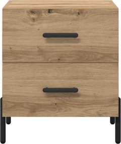 vidaXL Κομοδίνο 2 τμχ. Artisan Oak 40 x 35 x 47,5 εκ