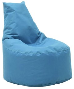 Pouf armchair Norm PRO 100% waterproof light blue 65x65x80 εκ.