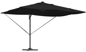 vidaXL Καναδέζικη Ρωμαϊκή Πέργολα Μαύρο 352 x 251 x 265 εκ.