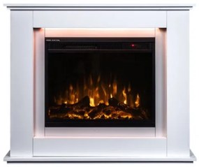 Ηλεκτρικό Τζάκι Επιδαπέδιο 1600W Επένδυση Ξύλου Athens De Lux Hitense Athens De Lux Λευκό