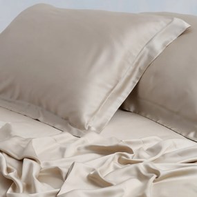 Σεντόνια King Size (Σετ) Silk Fashion Bamboo Beige