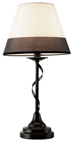 Φωτιστικό Επιτραπέζιο Aca EG167281TBW MULAN Μαύρο Ματ (Black Mat)