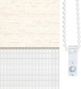 VidaXL Στόρι Ζέβρα Μάρμαρο Μπεζ 155x200 εκ. Πλάτος Υφάσματος 150,9 εκ. Πολυεστέρας
