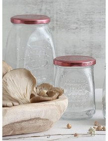 Βάζο 550ml με Μεταλλικό Καπάκι TASTY - LAV
