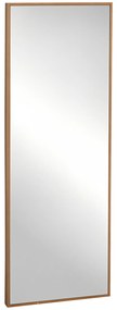 HOMCOM Καθρέφτης Τοίχου, Ψηλός, Πλαίσιο από Πεύκο, 45Μ x 125Υ x 4,8Β cm