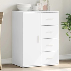 Βοηθητικό Ντουλάπι Λευκό 59 x 39 x 80 εκ. Επεξεργασμένο Ξύλο
