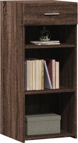 vidaXL Ντουλάπι Καφέ Δρυς 40x42,5x93 εκ. Επεξεργασμένο Ξύλο