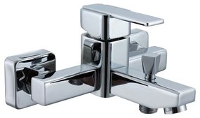 Minardi KH2001-3 Αναμεικτική Μπαταρία Μπανιέρας Ασημί