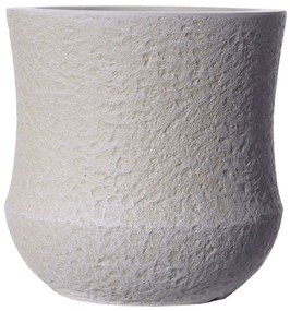 Κασπώ Πήλινο Volcano A-1270-8 27x27x27cm Beige Supergreens Πηλός