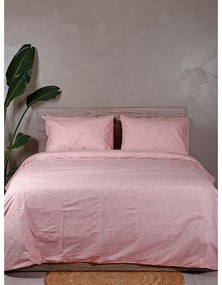 Σετ Σεντόνια Cotton Feelings 2040 Pink Μονό (165x270)