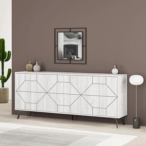 ΜΠΟΥΦΕΣ DUNE MEGAPAP ΧΡΩΜΑ ΛΕΥΚΟ ΑΝΤΙΚΕ 184X35X77,4ΕΚ.