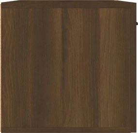 vidaXL Ντουλάπι Τοίχου Καφέ Δρυς 60 x 36,5 x 35 εκ. Επεξεργασμένο Ξύλο