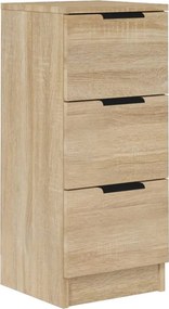 vidaXL Ντουλάπι Sonoma Δρυς 30 x 30 x 70 εκ. από Επεξεργασμένο Ξύλο
