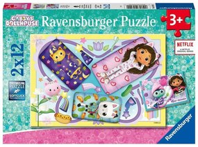 Παζλ Gabbys 5709 Dollhouse 2x12Τμχ. Multi Ravensburger