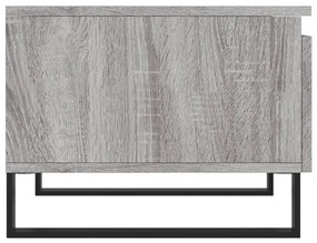 Τραπέζι Σαλονιού Γκρι Sonoma 50x46x35 εκ. Επεξεργασμένο Ξύλο - Γκρι