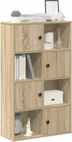 vidaXL Βιβλιοθήκη Sonoma Δρυς 60x24x101,5 εκ. από Επεξεργασμένο Ξύλο