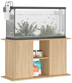 vidaXL Βάση Ενυδρείου Sonoma Δρυς 101x41x58 εκ. από Επεξεργασμένο Ξύλο