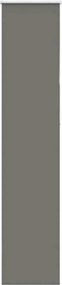 vidaXL Roller Blind Blackout γκρί 40x210 cm Πλάτος υφάσματος 35,7 cm