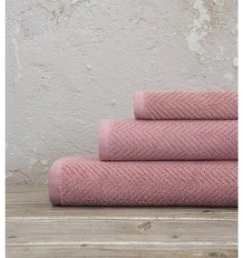Πετσέτα Bold Pink Nima Σώματος 80x150cm 100% Βαμβάκι
