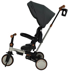 Ποδηλατάκι τρίκυκλο 7 σε 1 Urban Grey Bebe Stars