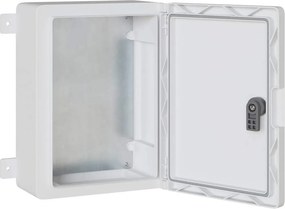 vidaXL Ντουλάπι Ελέγχου Γκρι 32 x 13 x 33 εκ ΑΒΣ Πλαστικό