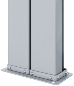 vidaXL Σκίαστρο Πλαϊνό Συρόμενο Ανθρακί 140 x 1000 εκ.