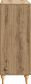vidaXL Πλαϊνό γραφείο Artisan Δρυς 66 x 34,5 x 90 εκ