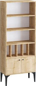 Bookshelf Pollux Sapphire Oak