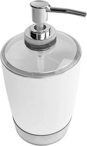 Θήκες κρεμοσάπουνου Dispenser πλαστικές - Σετ 5pcs - White - 21547