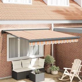 vidaXL Αναδιπλούμενη τέντα Πολύχρωμο 300 x 250 x 165 εκ.