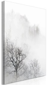 Πίνακας - Trees In The Fog (1 Part) Vertical - 40x60