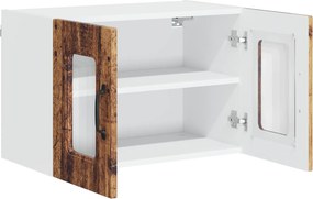 vidaXL Πάνελ πλυντηρίου πιάτων Kalmar 2 pcs Παλιό ξύλο