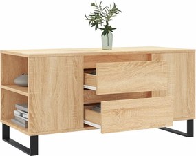 vidaXL Τραπεζάκι Σαλονιού Sonoma Δρυς 102x44,5x50 εκ. Επεξεργ. Ξύλο