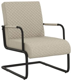 Καρέκλα «Πρόβολος» Ανοιχτό Γκρι από Συνθετικό Δέρμα - Γκρι