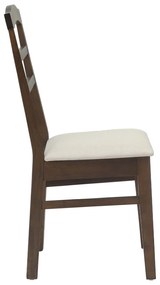 vidaXL Καρέκλα τραπεζαρίας 2 pcs Ανοιχτό Καφέ και Ανοιχτό