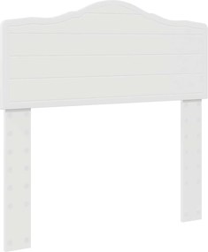 vidaXL Κρεβάτι Αποθήκης Λευκό 90 x 200 cm Επεξεργασμένο ξύλο