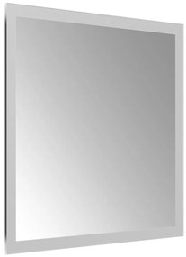 vidaXL Καθρέφτης Μπάνιου με LED 30x30 εκ.