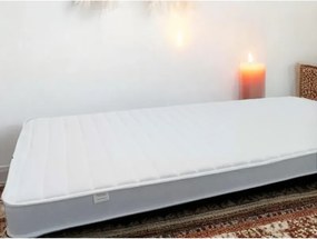 Stewehome Στρώμα αφρού μεσαίας σκληρότητας Μονό λευκό 200x80x12 cm