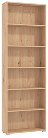 Bookcase Tomar 6 Artisan Oak 70x24.5x211.5 cm